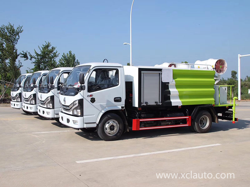 National six small Dorica multi-function dust suppression truck