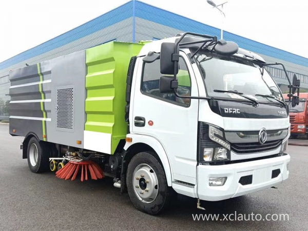 China Six Dongfeng D7 Dorika washing and sweeping truck