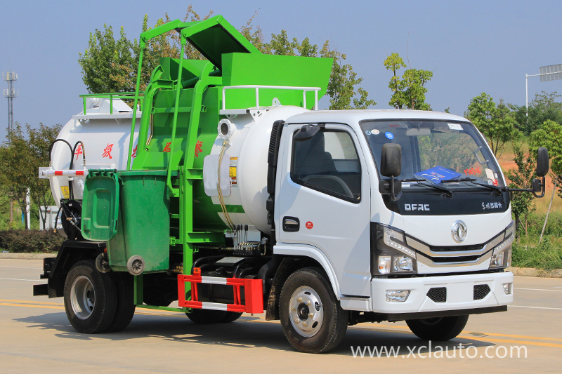 Leakage Proof Waste Removal Trucks For Garbage Collection And Transportation