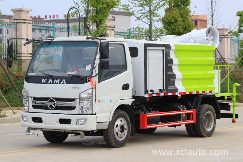 China six Kaima blue brand 5 tons dust suppression truck