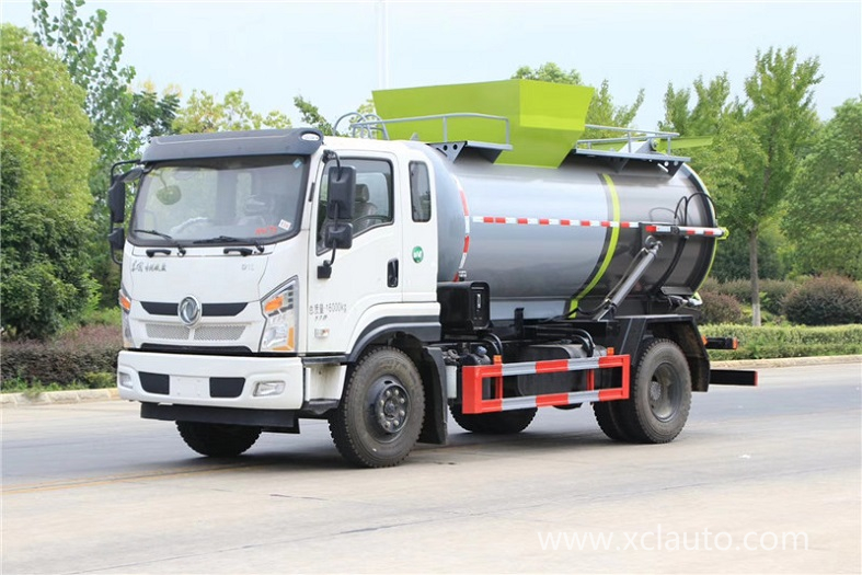 Special Bottom 9.5 square Kitchen Garbage Truck (Round tank)