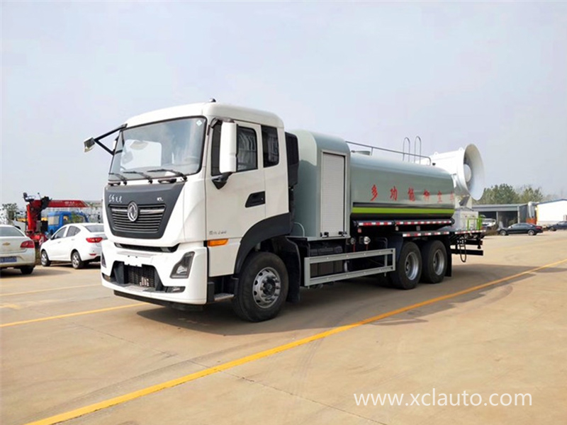 Guo 6 Dongfeng Tianlong after eight wheel 20 ton spray truck