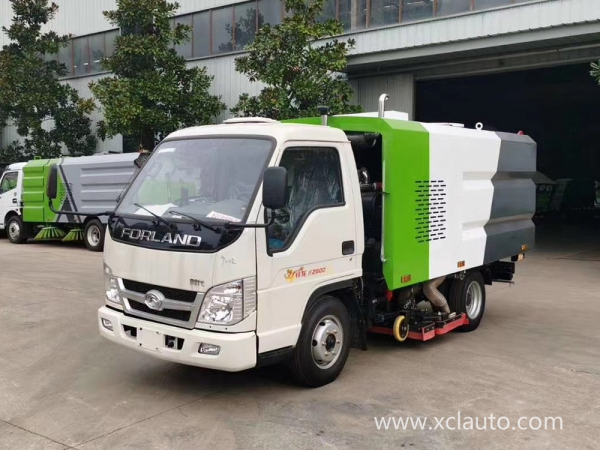 Fukuda small card star does not go on the household vacuum truck