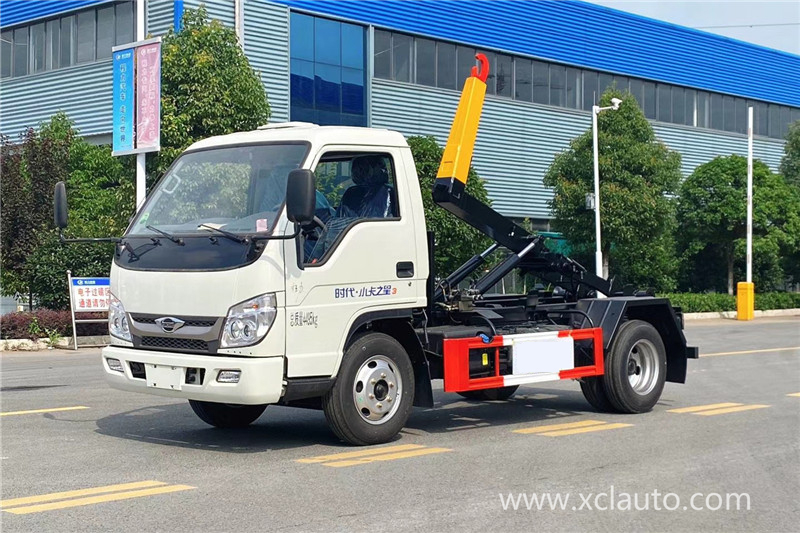 Foton 3-12cbm/3-12m3 Waste Removal Truck Hook Lift Garbage Truck