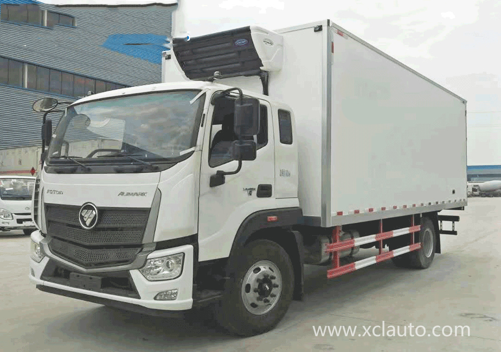 Foton 10 Tons Seafood Transport Refrigerator Box Truck