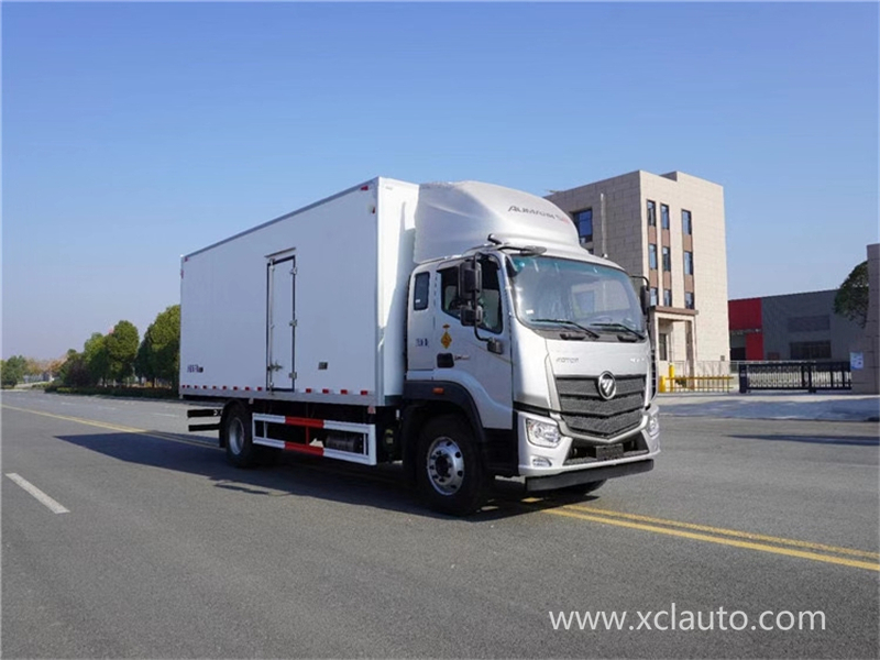 Foton 10 Tons Seafood Transport Refrigerator Box Truck