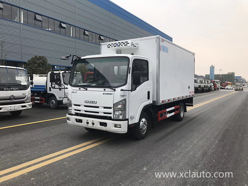 ISUZU 4x2 6 Wheeler 10T Refrigerator Van Truck