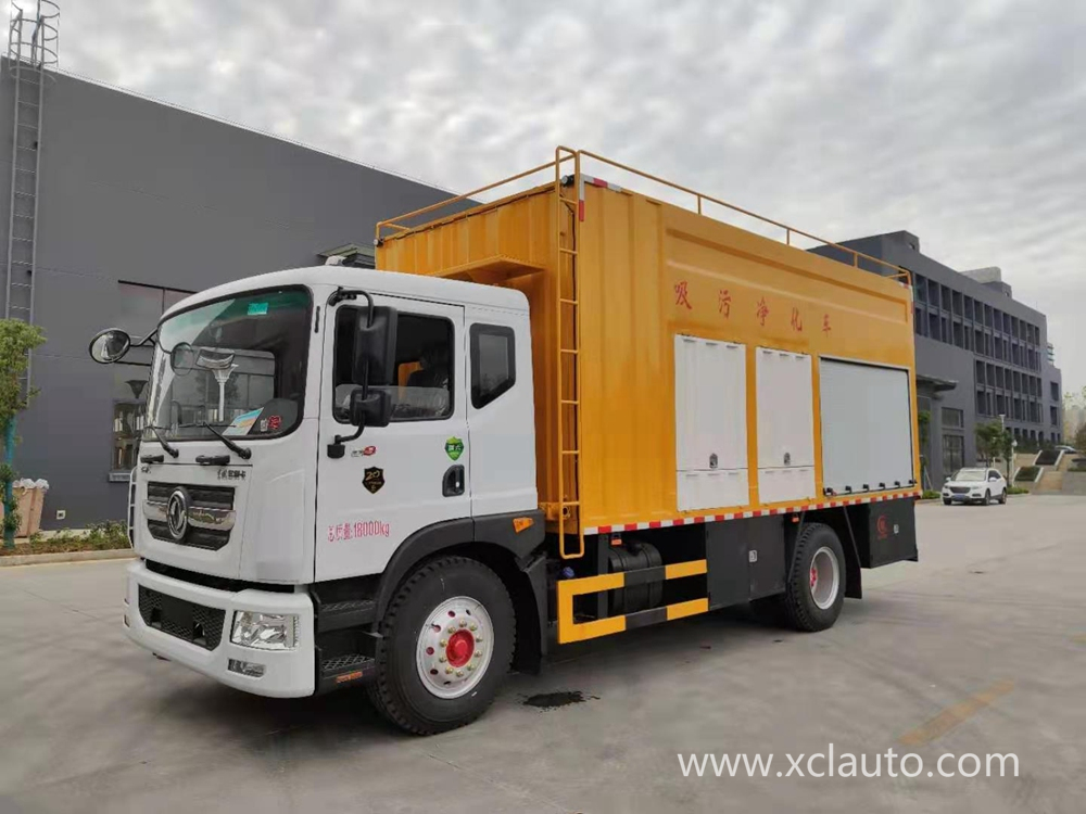 China Six Dongfeng Dorika D9 suction purification truck