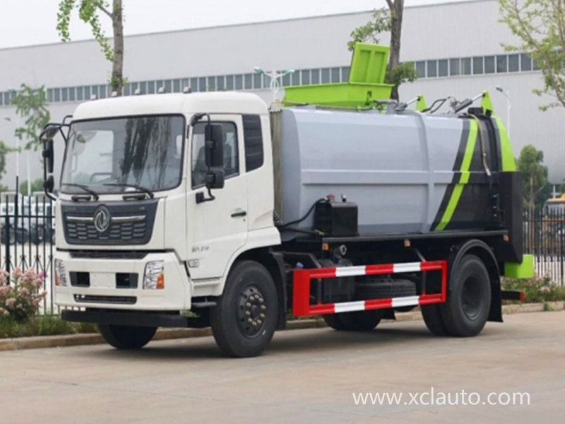 10 cubic Dongfeng Tianjin kitchen garbage truck