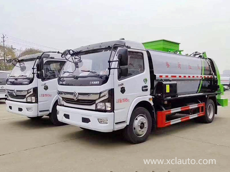 National 68 Dongfeng D7 kitchen garbage truck