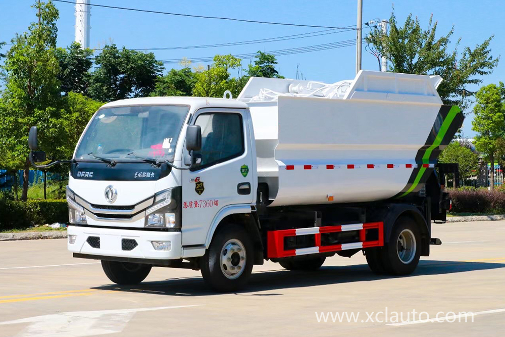 Little Dorica no leak after hanging bucket garbage truck