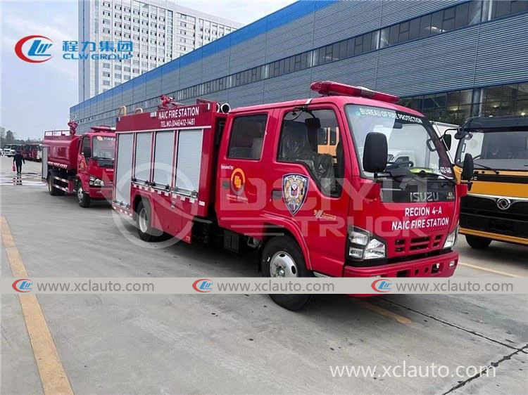 【Nov. 8th, 2021】To Philippines-2 units of ISUZU 600P fire trucks