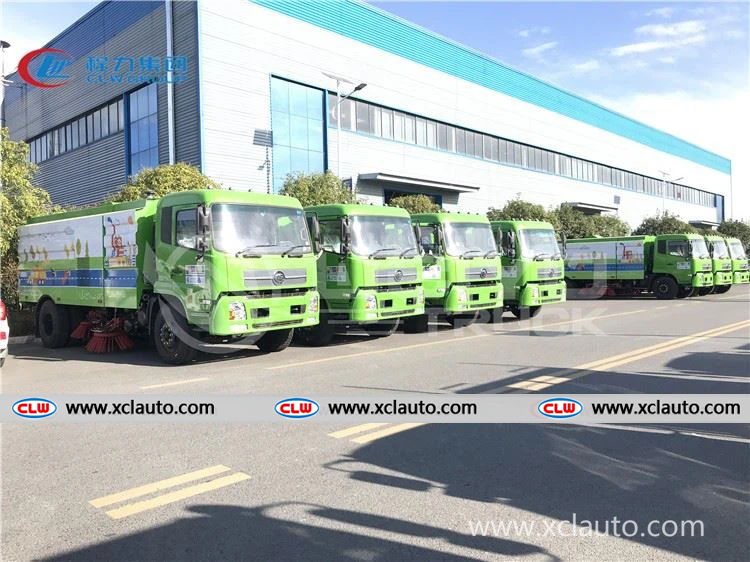 【Nov. 7th, 2021】To Pakistan-7 units of CLW brand Vacuum Road Sweeper Trucks