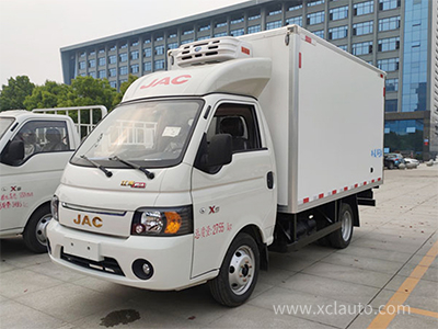 Box volume 10m³ Jianghuai box length 3.5m refrigerated truck